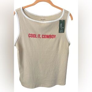XXL Cool It Cowboy tank top